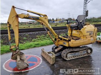 Mini escavadeira KOMATSU