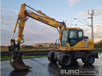 Escavadeira de rodas KOMATSU PW140