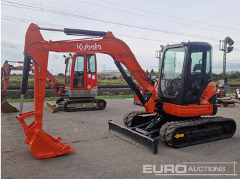 Mini escavadeira KUBOTA