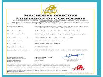 Mini escavadeira TAKEUCHI