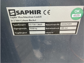 Maquina para lavrar a terra Saphir Strohstriegel CleanStar 730: foto 3
