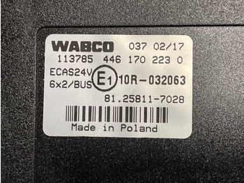 Sistema elétrico de Caminhão MAN ECU ECAS 81.25811-7028: foto 2