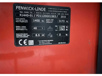 Stacker Linde R14HD-01: foto 5