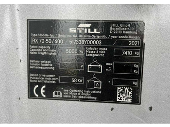 Empilhadeira a gás Still RX70-50T/600: foto 4 Empilhadeira a gás Still RX70-50T/600: foto 4