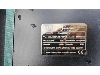 Balde nuevo Haner HSL1000 7.10 P50A: foto 5
