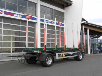 Reboque transporte de madeira nuevo Ebert KHA 18 Kurzholz-Anhänger NEU: foto 3