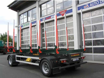 Reboque transporte de madeira nuevo Ebert KHA 18 Kurzholz-Anhänger NEU: foto 5