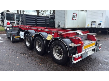 Semireboque transportador de contêineres/ Caixa móvel VAN HOOL 20'