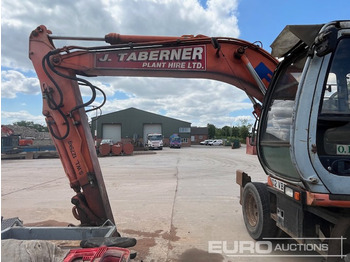Escavadeira de rodas 2002 Fiat Hitachi EX135W: foto 2