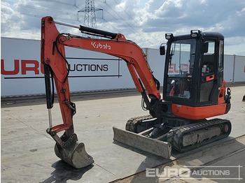 Mini escavadeira KUBOTA