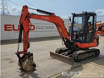 Mini escavadeira KUBOTA
