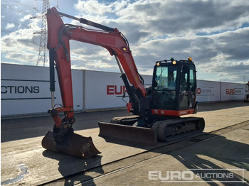 Mini escavadeira KUBOTA KX080