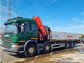 Camião de caixa aberta/ Plataforma SCANIA P