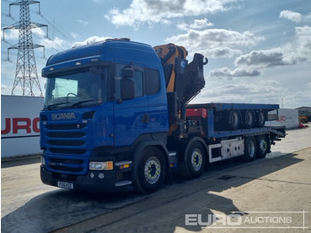 Camião de caixa aberta/ Plataforma SCANIA R 490