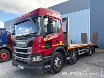 Camião de caixa aberta/ Plataforma SCANIA P 410
