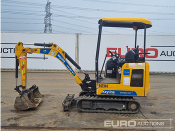 Mini escavadeira JCB 16C-1