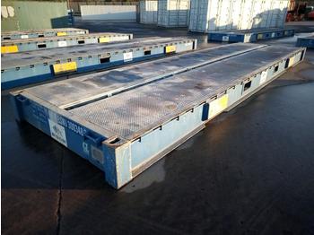 Caixa móvel/ Contentor 30' Flat Rack Container Bridge: foto 1