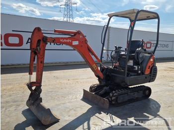 Mini escavadeira KUBOTA