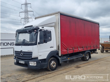 Caminhão com lona MERCEDES-BENZ Atego 816
