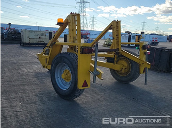 Reboque porta máquinas Single Axle Cable Reel Trailer: foto 3