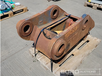Acoplamento rápido TEFRA Hydraulic Double Lock QH 110mm Pin to suit 50 Ton Excavator: foto 5