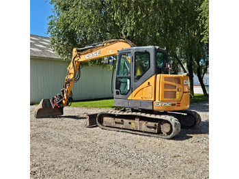 Mini escavadeira CASE