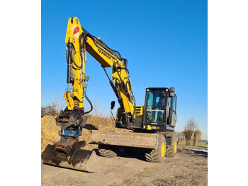 Escavadeira de rodas Yanmar B 110 W: foto 3