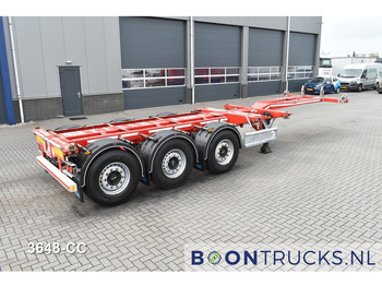 Semireboque transportador de contêineres/ Caixa móvel D-TEC