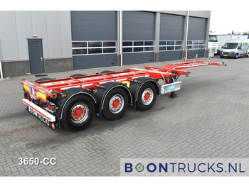 Semireboque transportador de contêineres/ Caixa móvel D-TEC