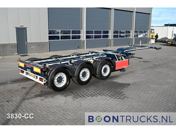 Semireboque transportador de contêineres/ Caixa móvel D-TEC