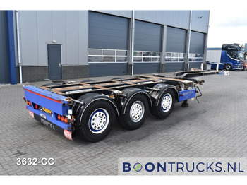 Semireboque transportador de contêineres/ Caixa móvel PACTON