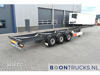 Semireboque transportador de contêineres/ Caixa móvel SCHMITZ SCF