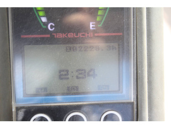 Mini escavadeira Takeuchi TB216: foto 5