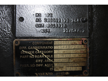 Diferencial de Caminhão DIFERENTIAL VOLVO MS 17X RSS1344C R=2,85 20836784: foto 3