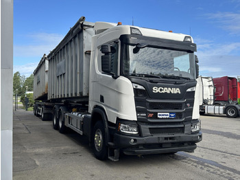 Caminhão transportador de contêineres/ Caixa móvel SCANIA R 450