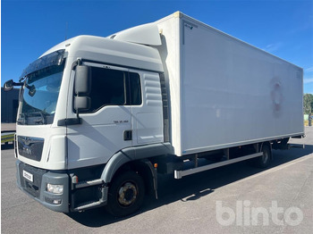 Caminhão furgão MAN