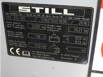 Empilhadeira elétrica Still RX20-20: foto 5