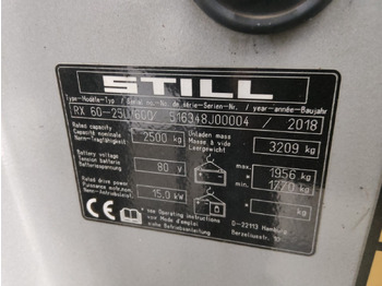 Empilhadeira elétrica Still RX60-25L/600: foto 5