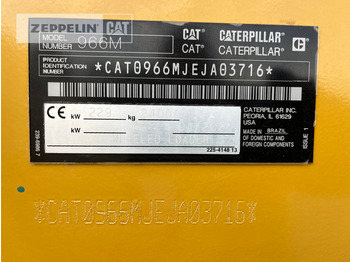 Carregadeira de rodas Cat 966M: foto 2