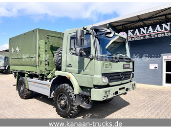 Caminhão transportador de contêineres/ Caixa móvel MERCEDES-BENZ Atego 1018