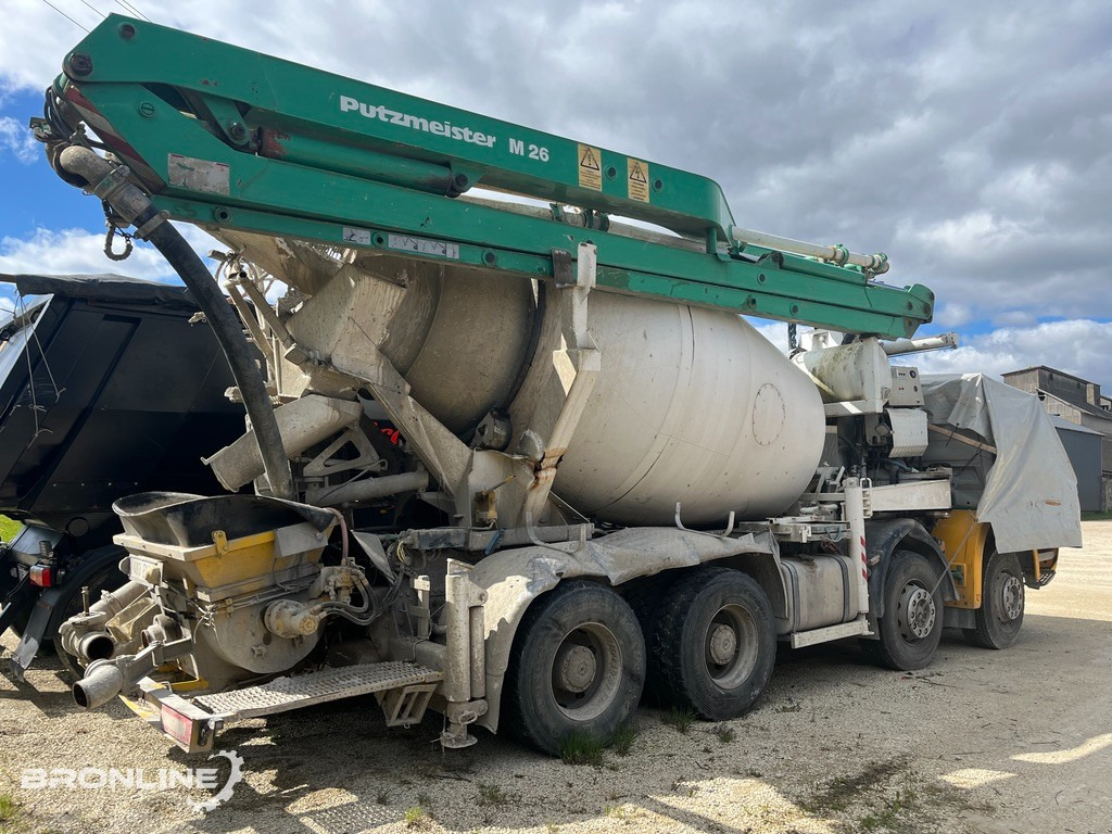 2003 MERCEDES-BENZ ACTROS 3240B 8X4/4 Mixer - Caminhão betoneira: foto 2 2003 MERCEDES-BENZ ACTROS 3240B 8X4/4 Mixer - Caminhão betoneira: foto 2