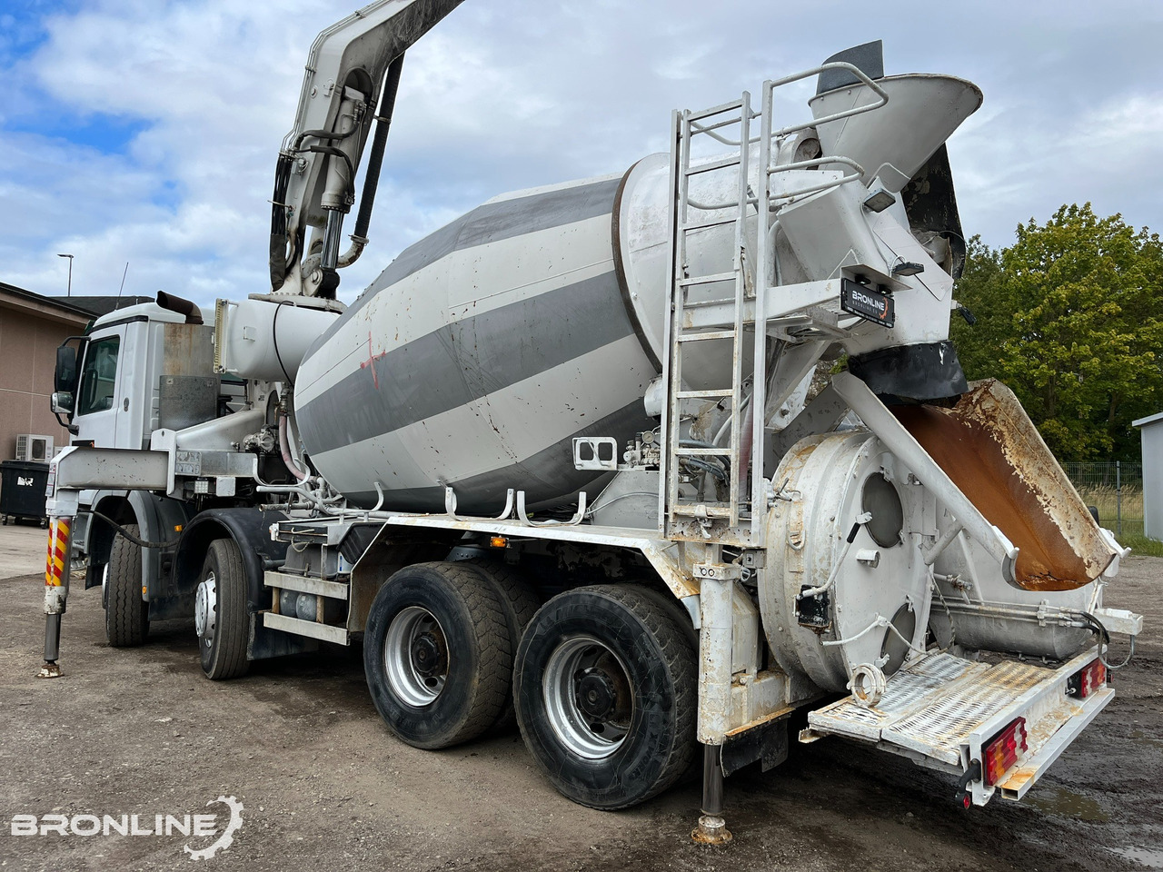 Caminhão betoneira 2004 MERCEDES-BENZ ACTROS 3241K 8X4/4 PUMI: foto 7