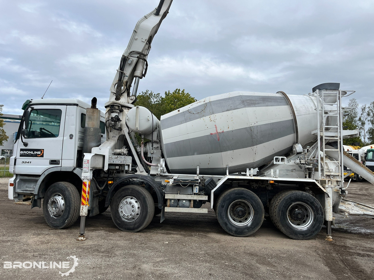 Caminhão betoneira 2004 MERCEDES-BENZ ACTROS 3241K 8X4/4 PUMI: foto 10
