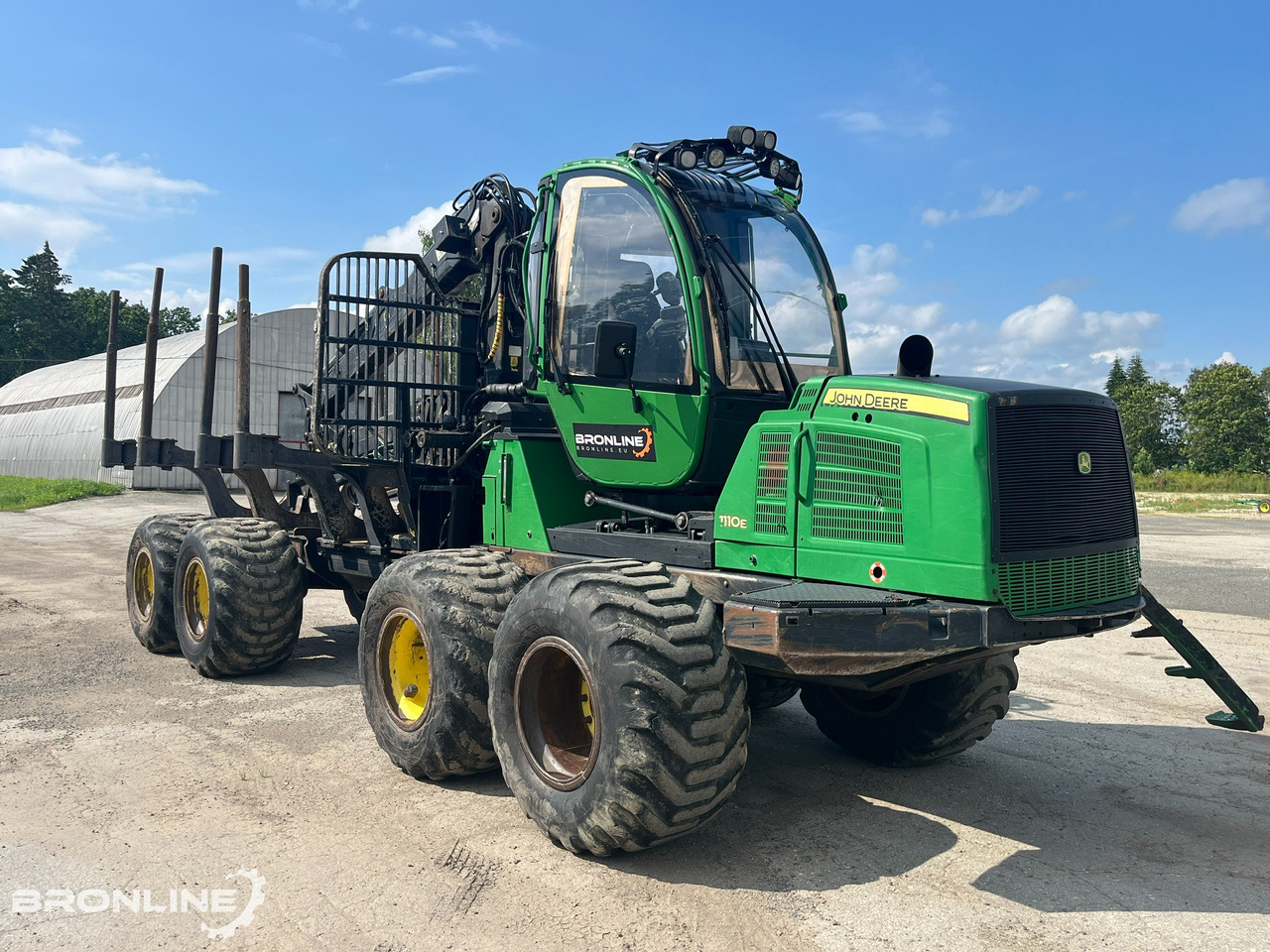2010 John Deere 1110E Forwarder 8x8 - Forwarder: foto 1 2010 John Deere 1110E Forwarder 8x8 - Forwarder: foto 1