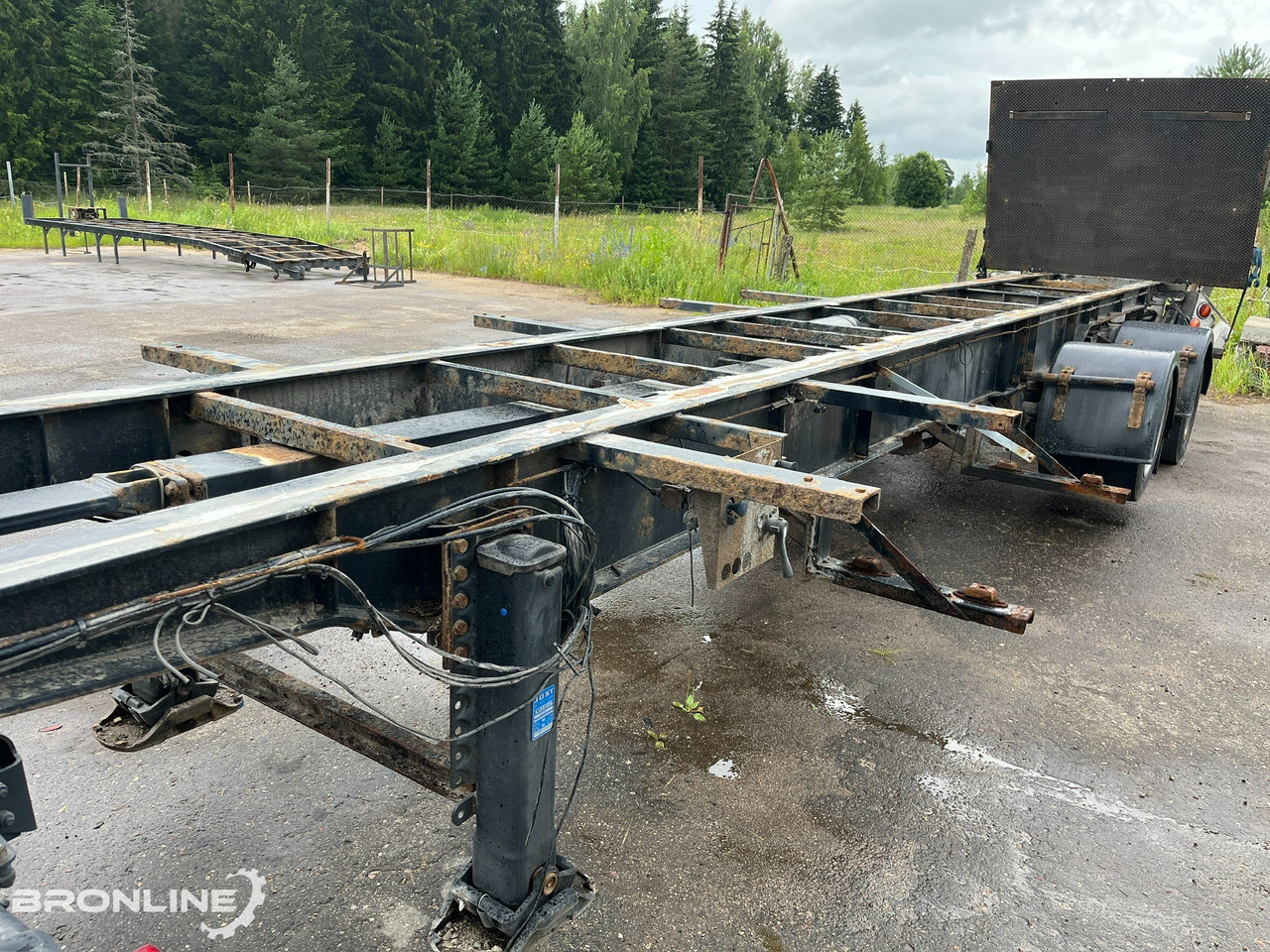 GS*Meppel OB120-2000 semi-trailer chassis - Reboque chassi: foto 5 GS*Meppel OB120-2000 semi-trailer chassis - Reboque chassi: foto 5