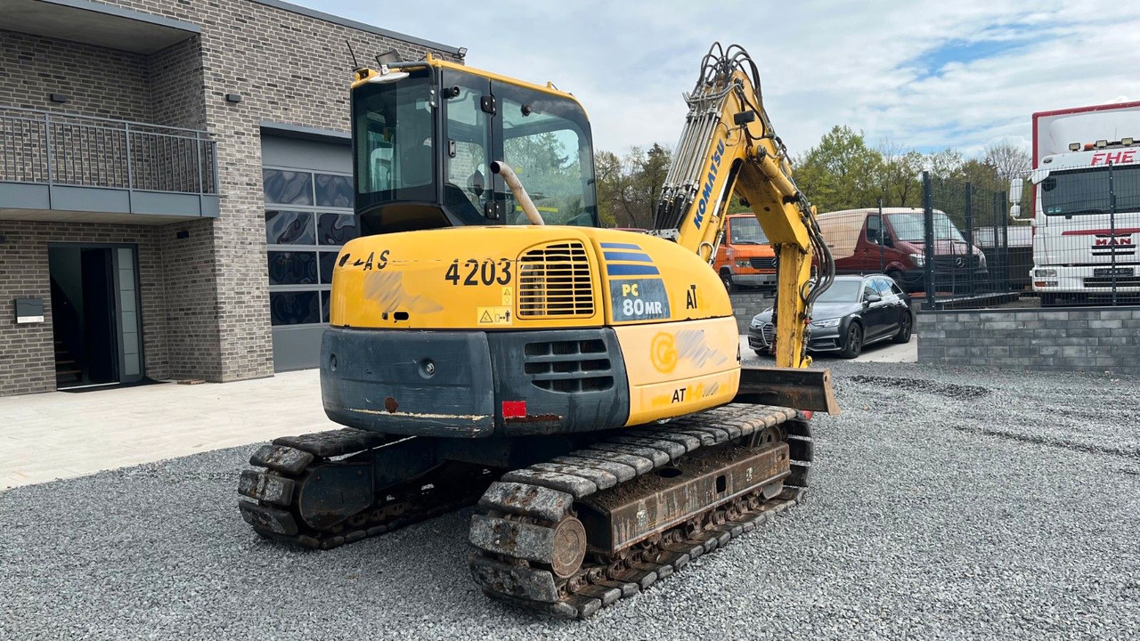 Komatsu PC80MR-3 PC80 Minibagger Verstellausleger - Mini escavadeira: foto 5 Komatsu PC80MR-3 PC80 Minibagger Verstellausleger - Mini escavadeira: foto 5