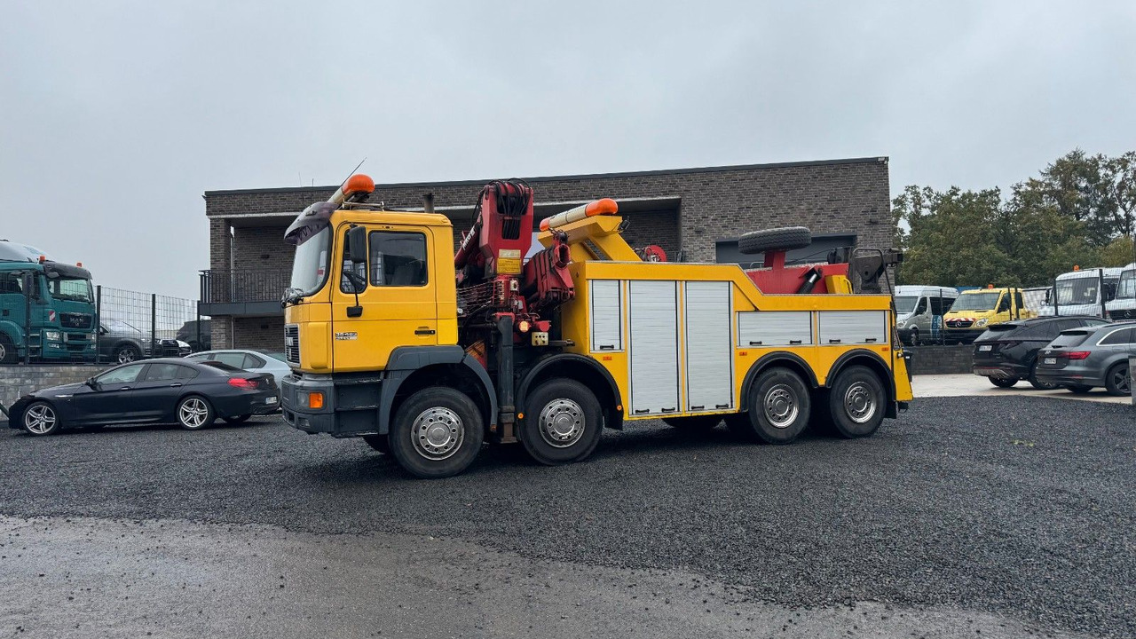 MAN 35.463 Abschleppwagen Kran LKW Berger Wilk WR25 - Caminhão reboque: foto 1 MAN 35.463 Abschleppwagen Kran LKW Berger Wilk WR25 - Caminhão reboque: foto 1