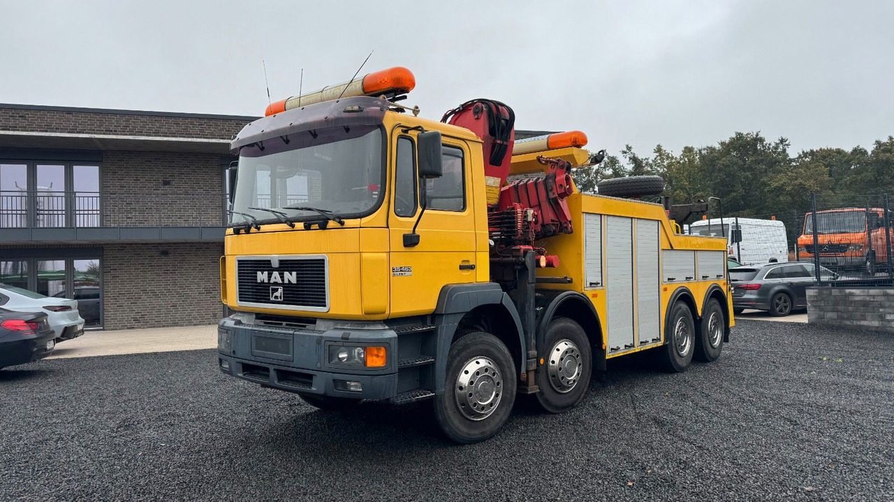 MAN 35.463 Abschleppwagen Kran LKW Berger Wilk WR25 - Caminhão reboque: foto 2 MAN 35.463 Abschleppwagen Kran LKW Berger Wilk WR25 - Caminhão reboque: foto 2