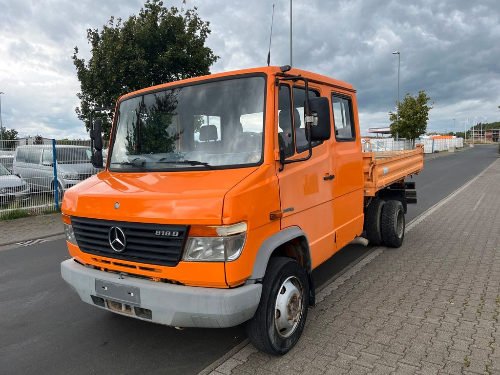 Mercedes-Benz 818 DK Kipper Dreiseitenkipper Meiller Doka - Furgão basculante, Carrinha cabine dupla: foto 2 Mercedes-Benz 818 DK Kipper Dreiseitenkipper Meiller Doka - Furgão basculante, Carrinha cabine dupla: foto 2