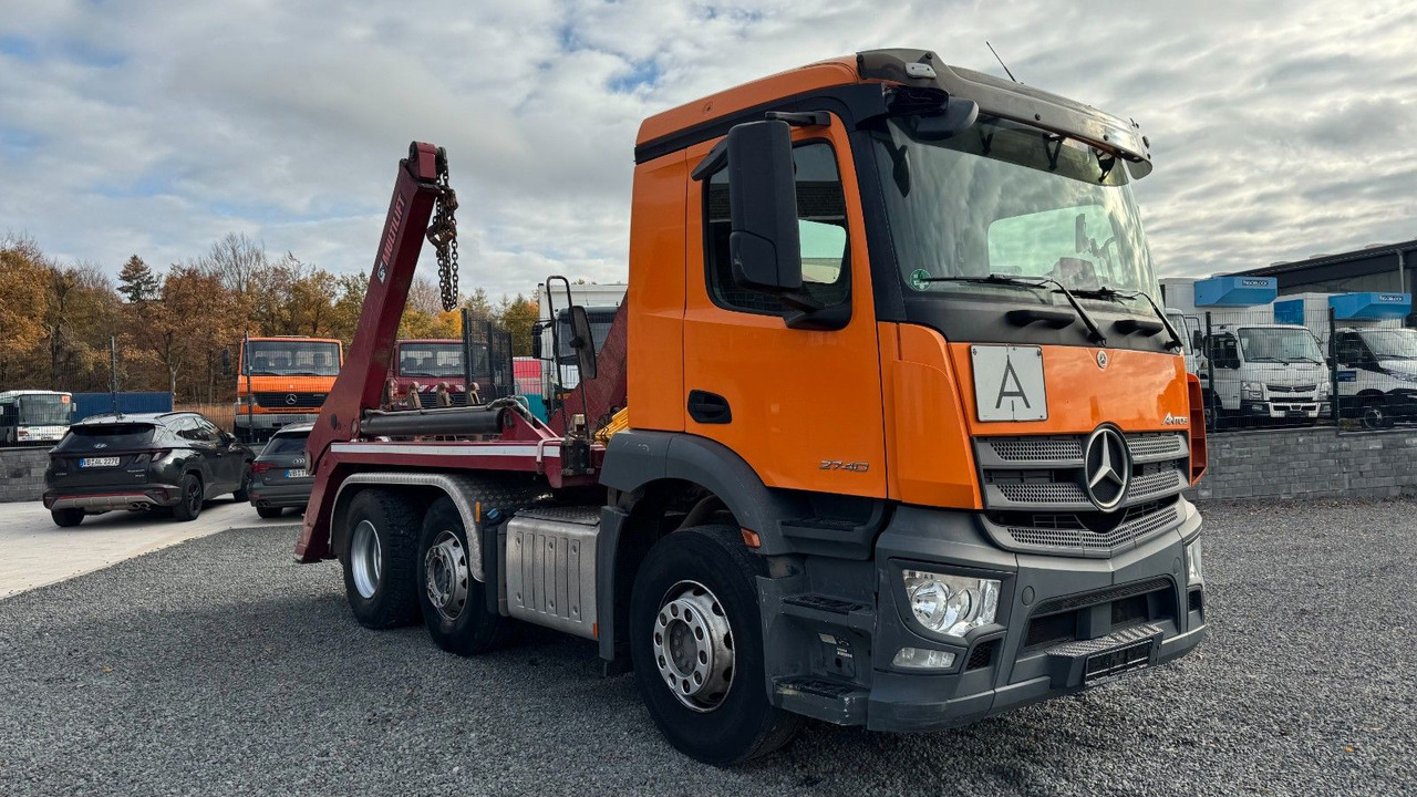 Mercedes-Benz Antos 2740 Absetzkipper Lift- und Lenkachse - Caminhão basculante: foto 3 Mercedes-Benz Antos 2740 Absetzkipper Lift- und Lenkachse - Caminhão basculante: foto 3